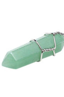 Chic Crystal Bead Stone Pendant for Necklace Green Aventurine