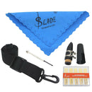 Clarinet Mouthpiece Cap Neck Strap Cleaning Cloth Reeds Repair Tool Parts