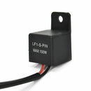 2Pin 12V Electronic LED Flasher Relay Fix Motorcycle Turn Signal Lights Blinker