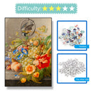 1000pcs DIY Animal Flower Fruit Puzzle Educational Learning Assembling Toys A