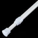Telescopic shower rod shower curtain rod telescopic rod rod shower White 30 P6K2