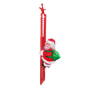 Electric Ladder Santa Claus Toys Christmas Ornaments Desktop Decoration A