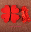 Non-Woven Garland Love Heart Curtain Wedding Supply Wedding Decoration RooY Hn