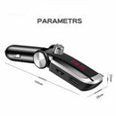 Bluetooth USB Car MP3 Player 3.1A Charging FM Transmitter Hands-Free Kit QMV