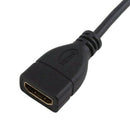 Micro-HDMI Male to HDMI Female D A Jack Adapter Cable Converter 1080P