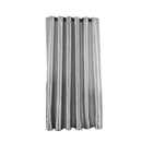 Rod Pocket Satin Window Curtains Blackout Shade Curtains  200x250cm Grey