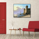 Painting By Numbers Kit DIY Boat Lighthouse Canvas Oil Art Picture Craft A