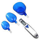 Electronic Measuring Scale Digital Kitchen Spoon Scales w/3 Weighing Spoons