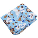 Baby cloth waterproof diaper bag Reusable washable diaper Double zip closur