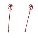 2x Paint Mixer for 1-5 Gallon Buckets Drywall Mud Paddle Mixing Tool 420x65mm