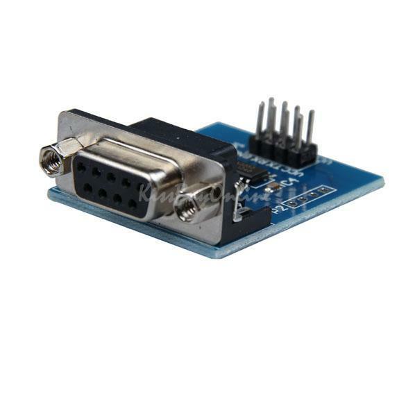 MAX3232 RS232 Serial Port to TTL Converter Module DB9 Connector With Cables