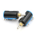 2PCS WXD3-13-2W 10K Ohm Rotary Multiturn Wirewound Potentiometer NTJC