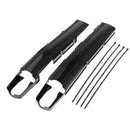Polisport Swingarm Panel Protectors Kit For KLX250 2008-18 Motorcycle Black