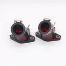 1 Pair Carburetor Intake Pipe Manifold and Clamp for Yamaha V Star XVS650