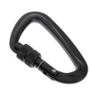 3x 12KN/5KN Screw Lock Carabiner D-Ring Durable Light for Camping Hiking