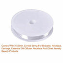 400pcs Lava Stone Rock Beads with Chakra Beads for Essential Oil and Jewelr N3N4