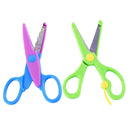 Paper Craft Scissors Children Kids Cutting Paper Plastic Wrap Safe DIY Tools