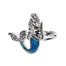 Mermaid Tail Ring Emotion Feeling Color Changing Gift Size Adjustable Ring Hot