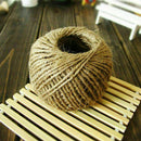30 Meter Natural Hemp Rope Macrame Twisted Cord For Crafts DIY Gardening L6 M5B4