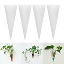 4x Cone Living Room Glass Vase Air Hydroponic