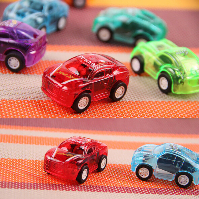 Funny Baby Children Best Gift 3Pcs Pull Back Toys Cars Set Candy Color Mini Cars