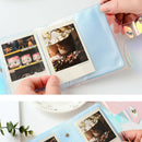 Multicolor Card Bag Wallet Holder Photo Album Pocket Storage Memo Book 3x2.5''