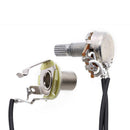 50mm Guitar Pickup Piezo Transducer Prewired Amplifier with 6.35mm Output Jack