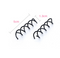 12pcs Black Useful Spiral Spin Screw Bobby Pin Women Hair Clip Twist Barrette