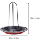 Roasted Chicken Rack Holder Grill Stand Fork Chicken For BBQ Grill J1V3