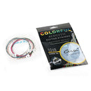 Guitar String One Set 6pcs Rainbow Colorful Acoustic Phosphorine Copper String