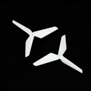 White Plastic 2 Pcs Durable 3-Blade Propellers Props Ccw Cw For Syma X5C