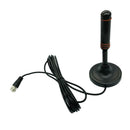 Range Antenna TV Digital HD Digital Indoor HDTV Support 1080P Black
