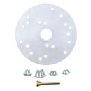 Universal 6.5" Clear Router Table Base Plate for Porter-Cable, Ryobi, Bosch