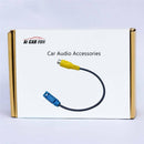 Car Rear Camera Adapter Fakra RCA Cable for Mercedes-Benz Ford NX Werksradios