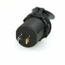 Car Charger 4.2A Dual USB Fast Charging Port w/LED Digital Voltmeter