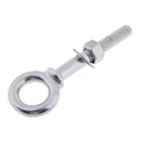 M8 x 40mm Long Lifting Eye Bolts With Washer and Nut - 304 Stainless Steel