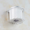 Aluminum Paper Towel Rack Basket Bathroom Phone Holder Shelf Tissue Boxes