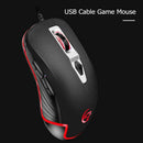 2X(G818B Mouse Gaming Wired Mouse 3200 Dpi Adjustable Ergonomic Breathing L