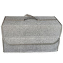 Soft Felt Folding Car Organizer Storage Bag Vehicle Tool Box Multi-Use Trun