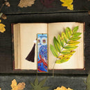 DIY Owl Special Shaped Diamond Painting Leather Bookmark Tassel Book Marks