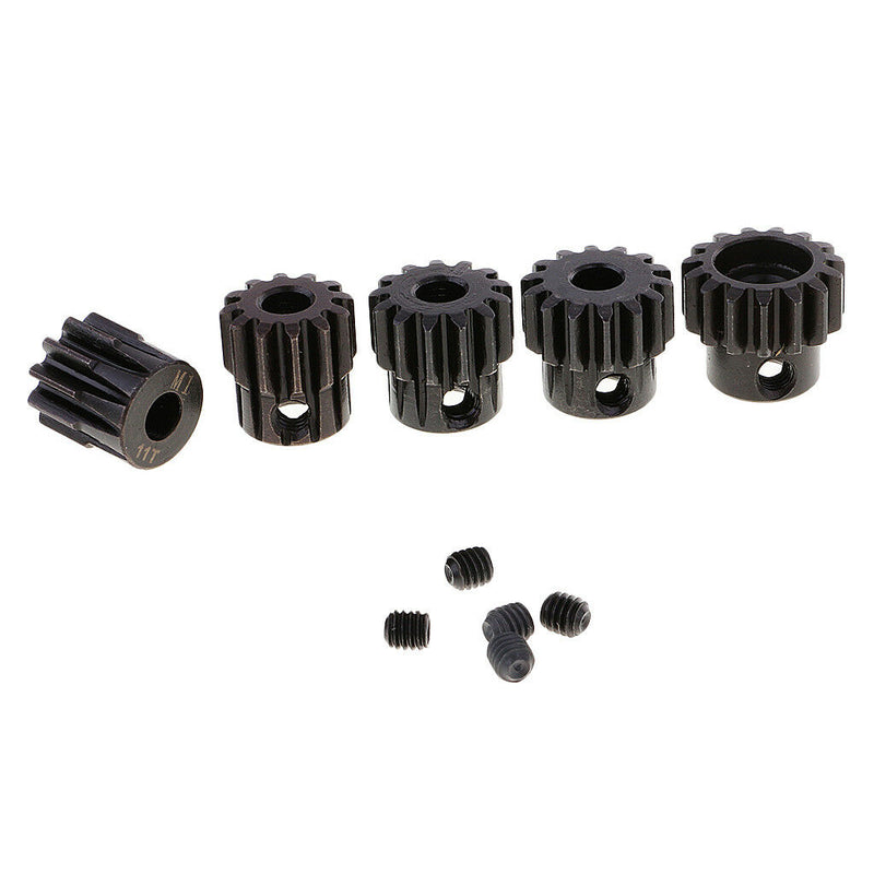 M1 5mm 11T 12T 13T 14T 15T 16T 17T 18T 19T Gear Metal for 1/8 RC Buggy Motor