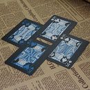 1 Pack Playing Cards Collection Plastic Decks Card Games Deck Waterproof Black