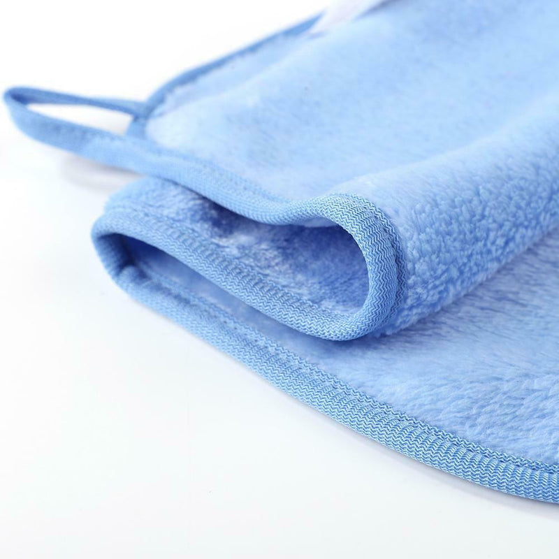 Chemical-free Cosmetics Makeup Remover Face Cloths Soft Clean Towel (Blue)