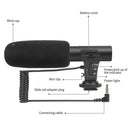 New DSLR Camera Stereo Microphone Digital Video Mic 3.5mm for Nikon Canon Vlog