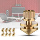 8 Pcs/Set Copper Speaker Suspension Spikes Isolation Stands Foot Base Pad f