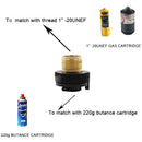 Canister Gas Convertor Shifter Refill Adapter Stove Cylinders Gas Cartridg Hn