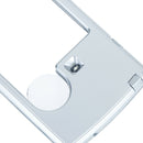 Credit Card Led Magnifier Loupe With Light Leather Case Magnifying Glass