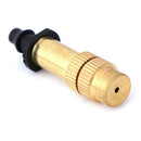 1/4" Copper Atomized Garden Watering Sprinkler Mist Irrigation Spray Nozzles 3C