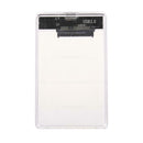 Transparent 2.5inch SSD to USB3.0 High Speed Mobile HDD Box for Notebook PC