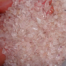 100g Natural Pink Rose Rock Mini Quartz Crystal Stones Gravel Specimens Healing